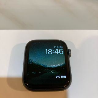 アップルウォッチ(Apple Watch)のApple Watch Series 4(44mm/GPSモデル)(腕時計(デジタル))