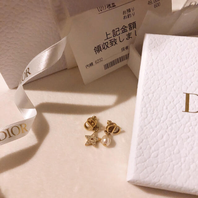 専用 Christian Dior ピアス 正規品 レシート箱付き