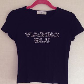 ビアッジョブルー(VIAGGIO BLU)の美品Ｖiaggio Blu Ｔシャツ(Tシャツ(半袖/袖なし))