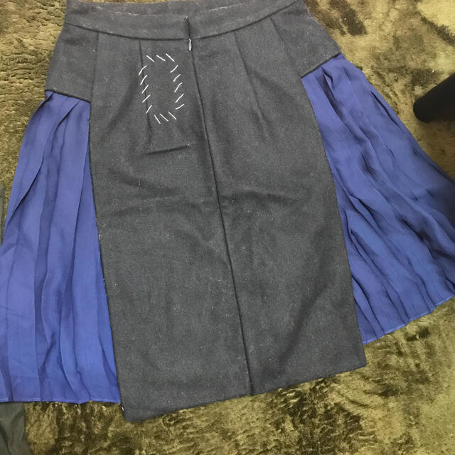 OKIRAKU(オキラク)のオキラク　プリーツスカート レディースのスカート(ひざ丈スカート)の商品写真