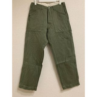 リー(Lee)のLee LM9665 BAKER PANTS ベイカーパンツ カーキ(ワークパンツ/カーゴパンツ)