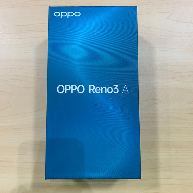 【454】新品 OPPO Reno3 A ホワイト SIMロック解除済み スマートフォン本体