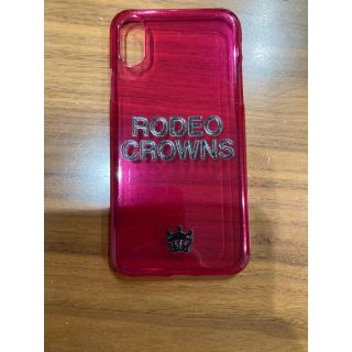 ロデオクラウンズワイドボウル(RODEO CROWNS WIDE BOWL)のロデオ☆iPhone Xケース(iPhoneケース)