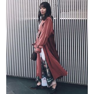 アメリヴィンテージ(Ameri VINTAGE)の sofy様専用  SEE THROUGH BACK PLEATS TRENCH(トレンチコート)