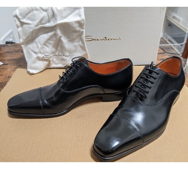 Santoni ストレートチップ 週末値下げ中! 【破格値下げ】 27540円 www