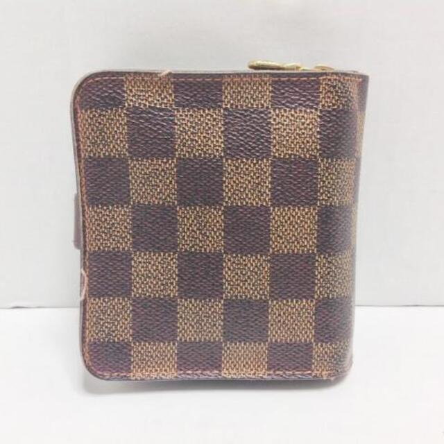 LOUIS VUITTON(ルイヴィトン)のルイヴィトン 2つ折り財布 ダミエ N61668 レディースのファッション小物(財布)の商品写真