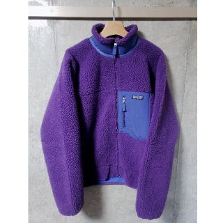 パタゴニア(patagonia)のpatagonia　レトロXパープル　Lサイズ(ブルゾン)