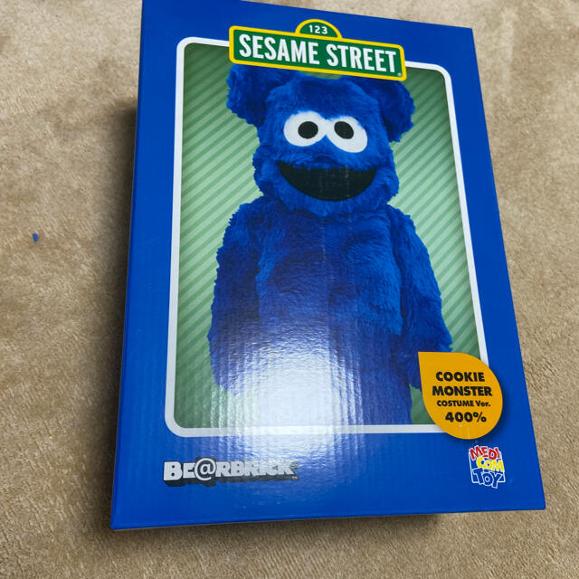 MEDICOM TOY(メディコムトイ)のBE@RBRICK COOKIE MONSTER Costume 400％ エンタメ/ホビーのフィギュア(その他)の商品写真