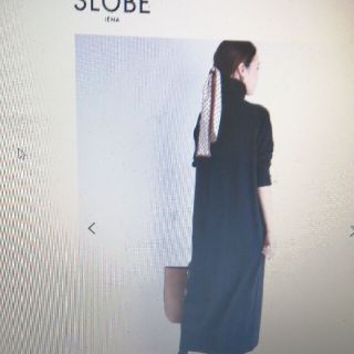 スローブイエナ(SLOBE IENA)のSLOBE IENA タートルネックニットワンピース新品タグ付(ロングワンピース/マキシワンピース)