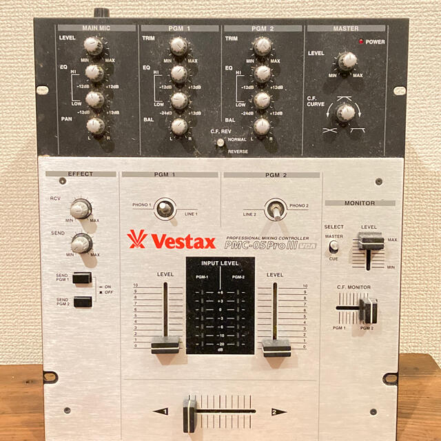 Vestax PMC-05ProⅢ 楽器のDJ機器(DJミキサー)の商品写真