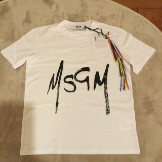 エムエスジイエム(MSGM)のMSGM　tシャツ　タグ付き新品未使用　値下げ(Tシャツ/カットソー(半袖/袖なし))