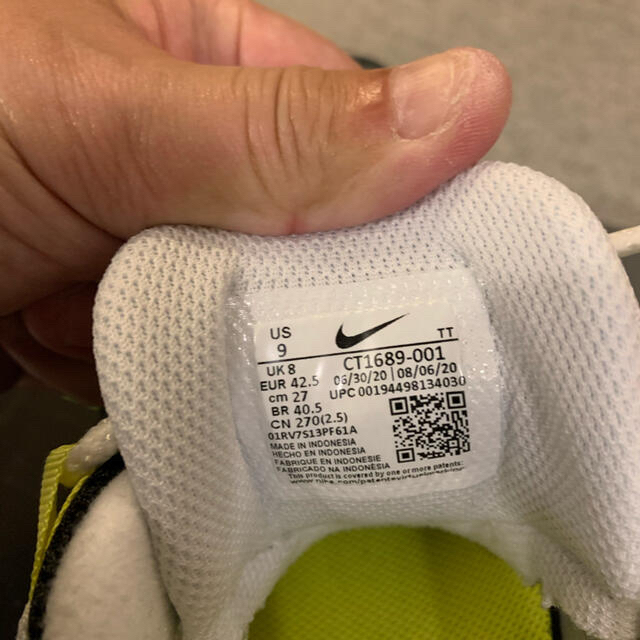 NIKE(ナイキ)のNIKE AIRMAX 95 OG "NEON YELLOW"2020 27cm メンズの靴/シューズ(スニーカー)の商品写真