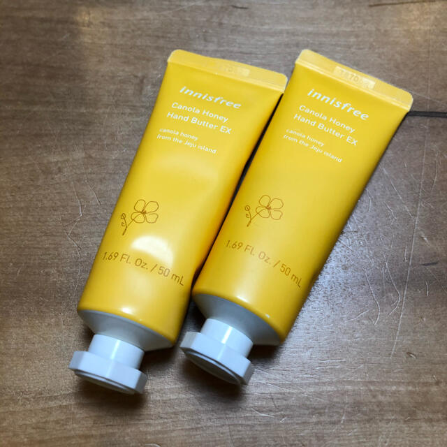 Innisfree(イニスフリー)のイニスフリー　キャノーラハニーハンドバターEX 2本セット コスメ/美容のボディケア(ハンドクリーム)の商品写真