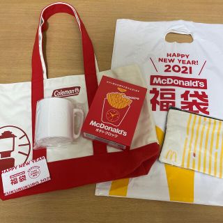 マクドナルド(マクドナルド)のマクドナルド　2021年福袋(フード/ドリンク券)