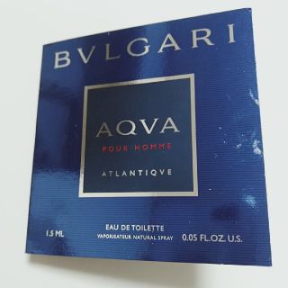 ブルガリ(BVLGARI)の【11】ブルガリ香水サンプル(ユニセックス)