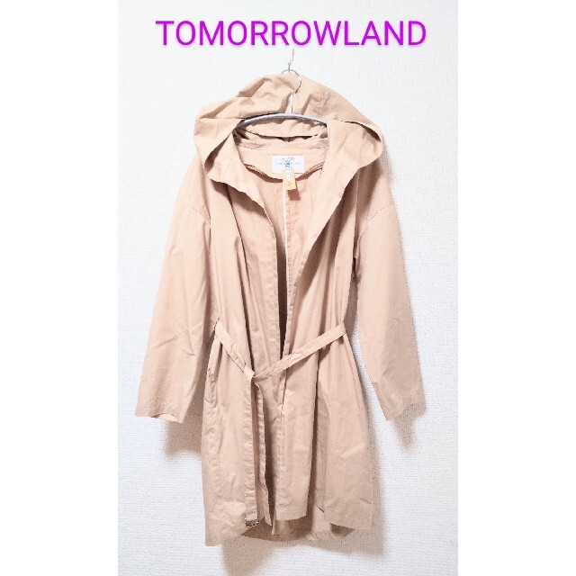 TOMORROWLAND(トゥモローランド)の【美品☆送料込み】トゥモローランド  　スプリングコート　Mサイズ レディースのジャケット/アウター(スプリングコート)の商品写真