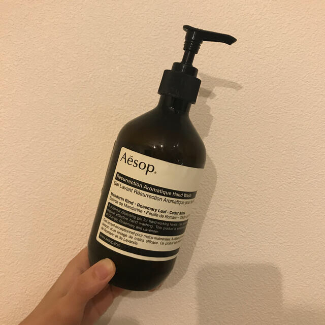 Aesop(イソップ)のAēsop イソップ Aesop 空ボトル　ハンドソープ　ポンプ付き インテリア/住まい/日用品のキッチン/食器(容器)の商品写真