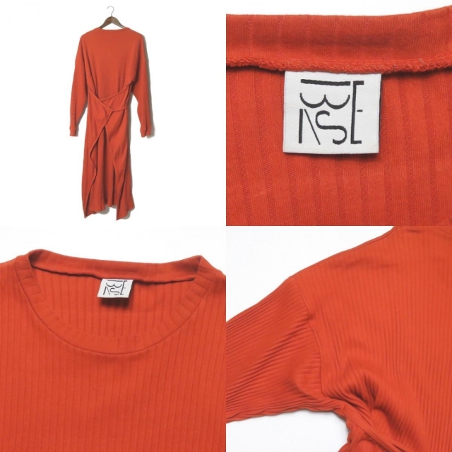 BASERANGE 19AW Shaw long Sleeve Kaftan レディースのワンピース(その他)の商品写真