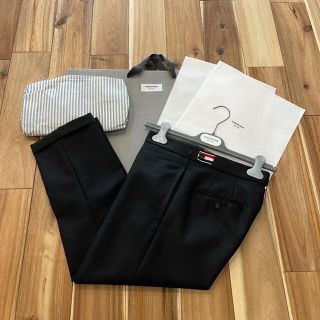 トムブラウン(THOM BROWNE)の極美品 トムブラウン パイピング スキニートラウザー スラックス サイズ1(スラックス)