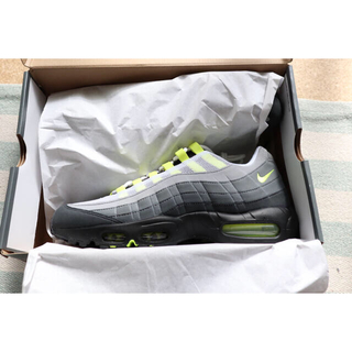 NIKE - NIKE AIR MAX 95 OG NEON YELLOW 2020 28の通販 by ...