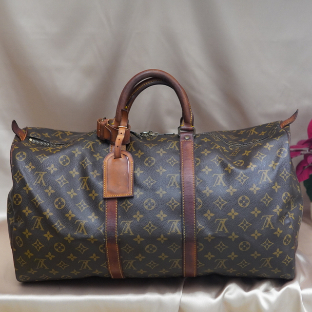 LOUIS VUITTON(ルイヴィトン)の専用ページ【ルイヴィトン】キーポール50 キー付きNo222  VI864 レディースのバッグ(ボストンバッグ)の商品写真