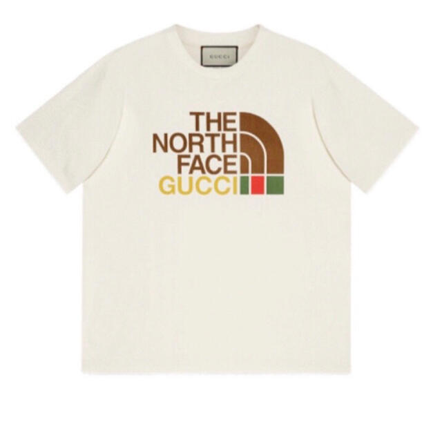 Gucci(グッチ)の【らくまーん様専用】GUCCI × THE NORTH FACE コラボTシャツ メンズのトップス(Tシャツ/カットソー(半袖/袖なし))の商品写真