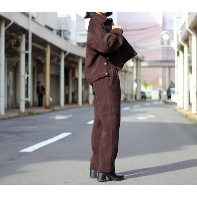 YOKE KNIT CORDUROY WIDE SHORT BLOUSON メンズのジャケット/アウター(ブルゾン)の商品写真