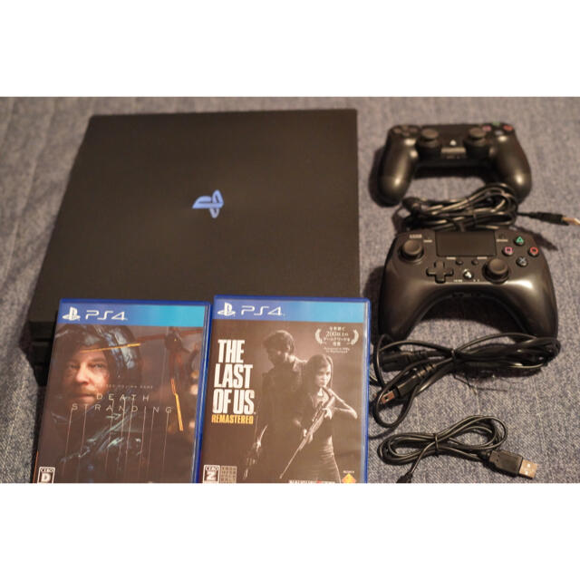 PS4 PRO ソフト2本付