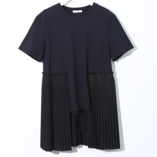 ステュディオス(STUDIOUS)のCLANE SIDE PLEATS T-SHIRT(Tシャツ/カットソー(半袖/袖なし))