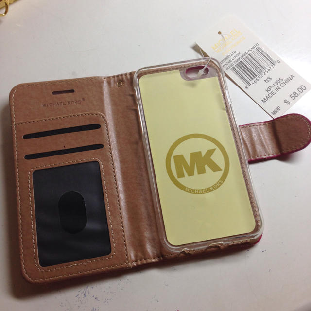 Michael Kors(マイケルコース)の★残りわずか★マイケルコースiPhone スマホ/家電/カメラのスマホアクセサリー(iPhoneケース)の商品写真