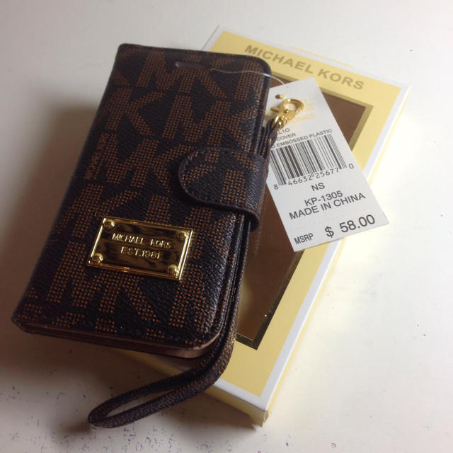 Michael Kors(マイケルコース)の★残りわずか★マイケルコースiPhone スマホ/家電/カメラのスマホアクセサリー(iPhoneケース)の商品写真