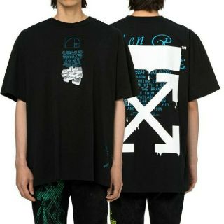 オフホワイト(OFF-WHITE)のOff-White 2020 SS Tシャツ ブラック(Tシャツ/カットソー(半袖/袖なし))