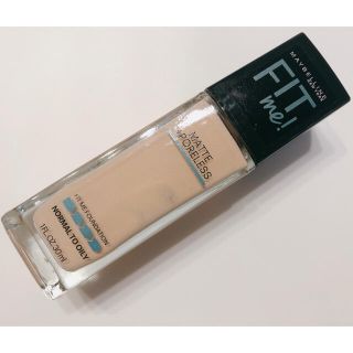 メイベリン(MAYBELLINE)の【新品送料無料】メイベリンニューヨークフィットミーリキッドファンデーション112(ファンデーション)