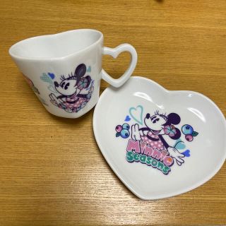 ディズニー(Disney)のミニー ⭐︎ プレート&カップ セット(食器)