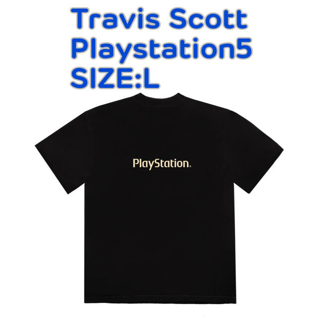 Travis Scott X PS5 プレイステーション5 コラボT Lサイズ