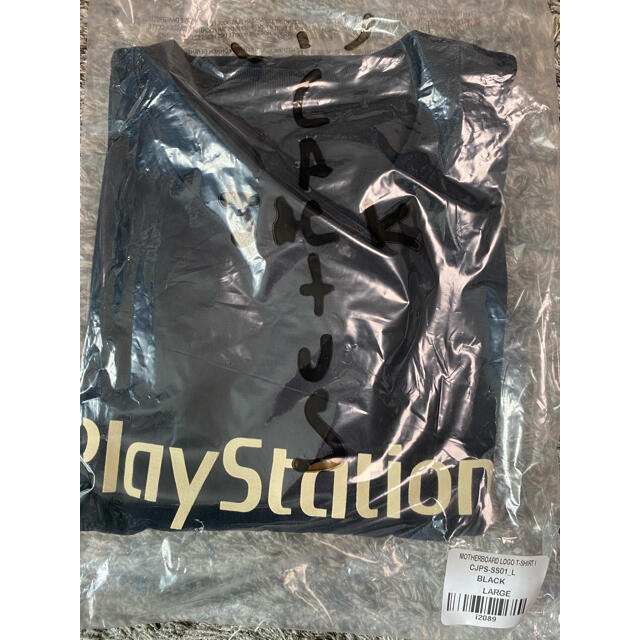 CACTUS(カクタス)のTravis Scott X PS5 プレイステーション5 コラボT Lサイズ メンズのトップス(Tシャツ/カットソー(半袖/袖なし))の商品写真