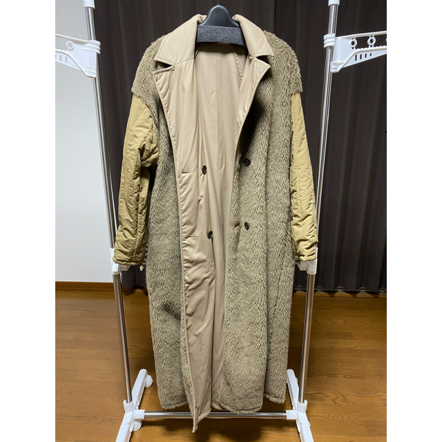 CLANE  REVERSIBLE MILITARY LONG COAT レディースのジャケット/アウター(ロングコート)の商品写真