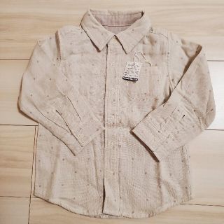 エフオーキッズ(F.O.KIDS)のF.O.kids ドット＆ストライプ  リバーシブルシャツ100(Tシャツ/カットソー)