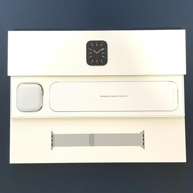 Apple Watch(アップルウォッチ)のApple Watch  Series6 44mm シルバーステンレス メンズの時計(腕時計(デジタル))の商品写真