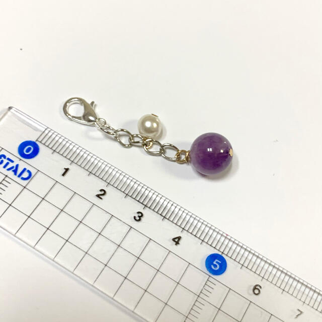 アメジスト　ブレスレット&チャーム レディースのアクセサリー(ブレスレット/バングル)の商品写真