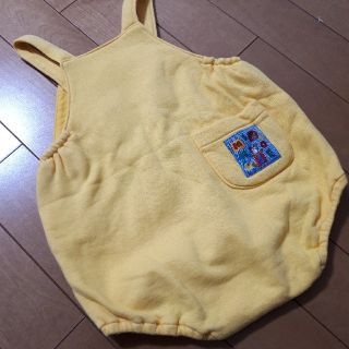 週末値下げ！ミキハウス　美品　赤　ダルマオール　85