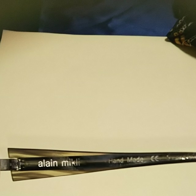 alanmikli(アランミクリ)のアランミクリ AO663-13 度なしクリアレンズ シルバーフレーム 価格約6万 メンズのファッション小物(サングラス/メガネ)の商品写真