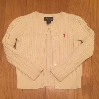 ポロラルフローレン(POLO RALPH LAUREN)の【Polo Ralph Lauren】キッズ　カーディガン　110サイズ(カーディガン)