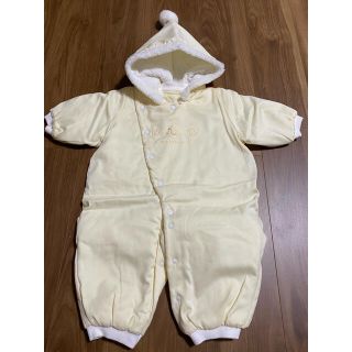 【ぽんた様専用】赤ちゃんの城：あったかカバーオール(カバーオール)