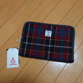 ハリスツイード(Harris Tweed)の2月10まで限定お値下げ！新品タグ付き  母子手帳ケース(母子手帳ケース)