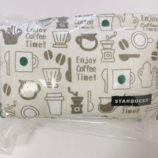 スターバックスコーヒー(Starbucks Coffee)の未開封！スターバックス福袋入トライアングルクッション♪(クッション)