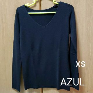 アズールバイマウジー(AZUL by moussy)のAZUL Vネックセーター xs(ニット/セーター)