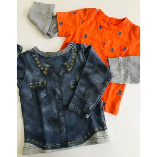 ジャンクストアー(JUNK STORE)のBabyGap & JUNKSTORE 95㎝長袖トップスまとめ売り(Tシャツ/カットソー)