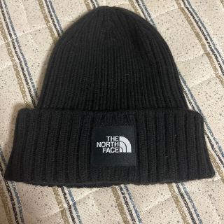 ザノースフェイス(THE NORTH FACE)のノースフェイス　ビーニーカプッチョリッド　黒　ニット帽(ニット帽/ビーニー)