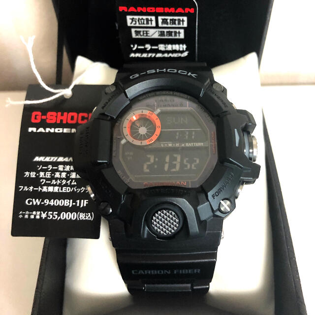 【新品未使用】カシオ G-SHOCK GW-9400BJ-1JF レンジマン